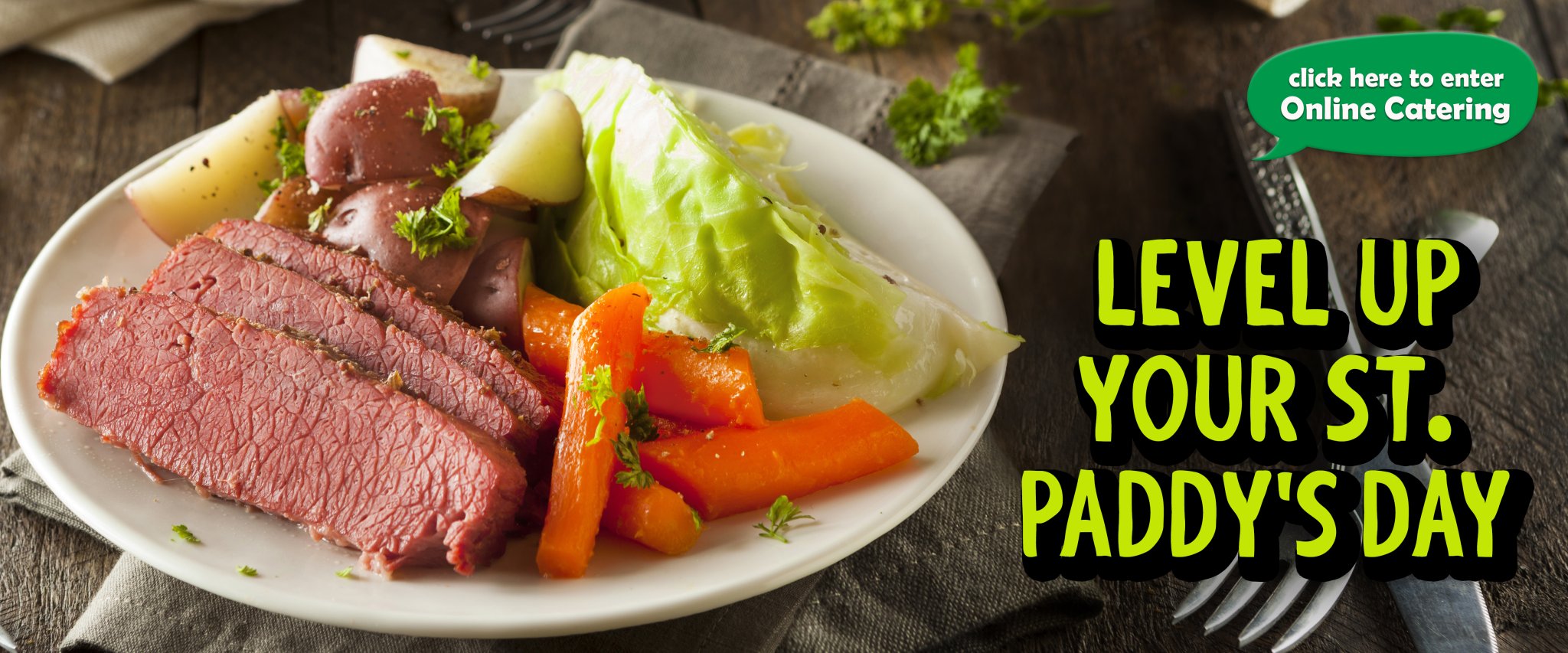 Level up your St. Patrick's Day with Casey's!